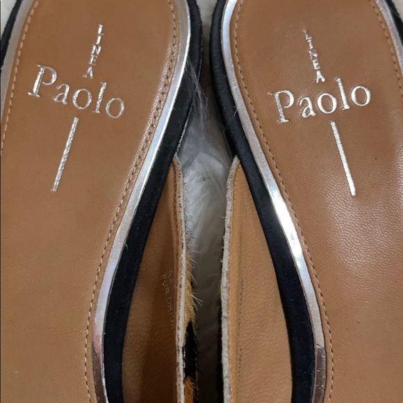 Linea Paolo Annie Loafer Mule Slip on Suede - Picture 4 of 8